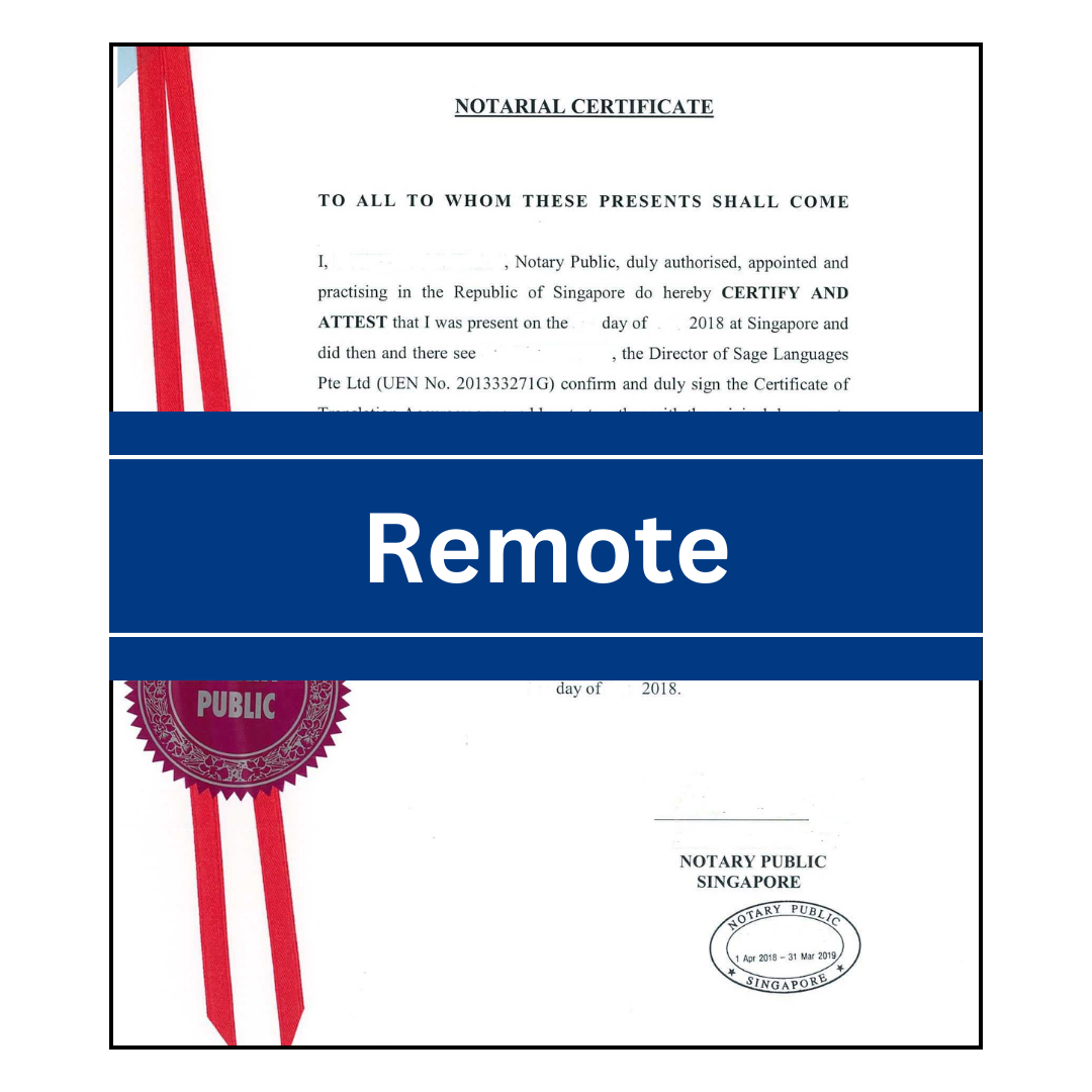 Efficient remote Notary Document Processing - Legalisation 4 You