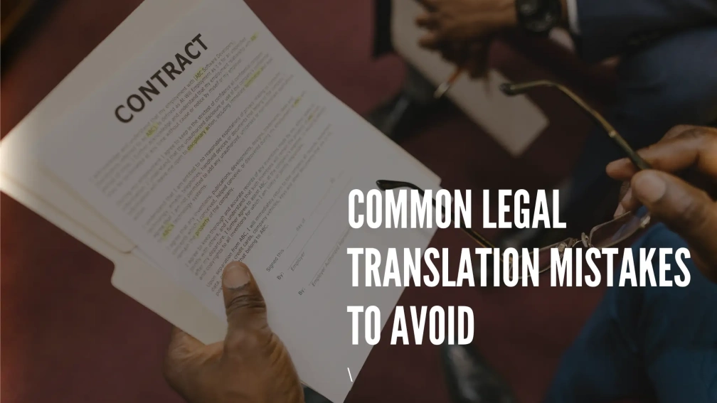 Legal Translation Mistakes