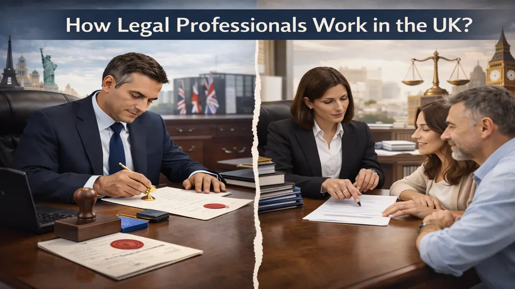 How Legal Professionals Work in the UK?