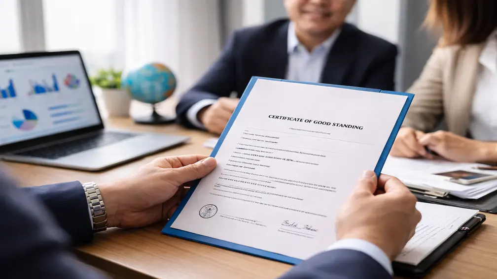 Why Do You Need a Certificate of Good Standing?