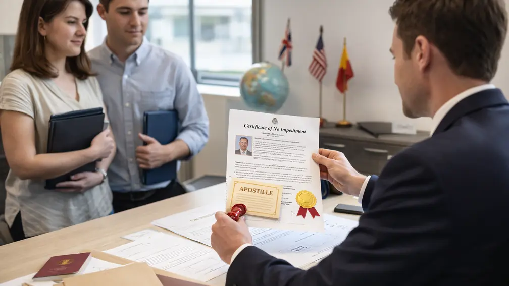 How to Get an Apostille for Certificate of No Impediment (CNI)?