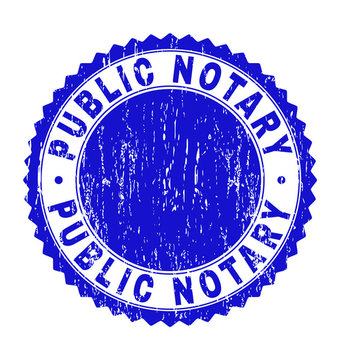 Public notary stamp